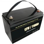 د لیډ اسید ځای په ځای کولو شمسي ذخیره بیټرۍ 12V 110Ah lifepo4 لیتیم بیټرۍ