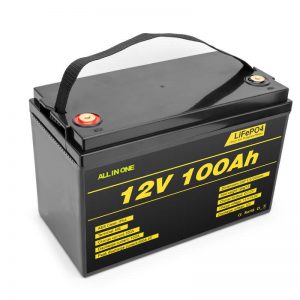 د LiFePO4 بیټرۍ پیک لیتیم سیل 12v 100ah ژور سائیکل بیټرۍ