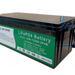 ټول په یوه 2.56KWh 2000 سائیکلونو کې 12v بیټرۍ lifepo4 200ah لیتیم کڅوړه د بریښنایی موټر لپاره