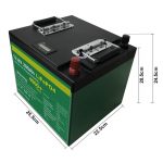 12V 200Ah لیپو بیټریاس پارا موټوس الیکټراس د موټرسایکل قضیه بایسکل ګروپ الیکټروجین هوربورډ لیتیم آیون لیفپو 4 بیټرۍ