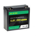 د ریچارج وړ ژور سایکل Lifepo4 12V 20AH لیتیم آئن بیټرۍ پیک OEM