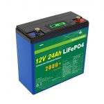 د سولر ژور سایکل 24v 48v 24ah Lifepo4 د بیټرۍ بسته UPS 12v 24ah بیټرۍ
