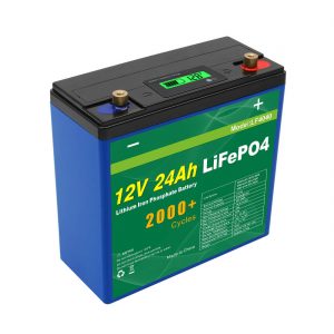 د سولر ژور سایکل 24v 48v 24ah Lifepo4 د بیټرۍ بسته UPS 12v 24ah بیټرۍ