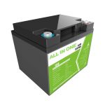 د فابریکه نرخ 12.8V 40Ah د سیسټم اسید اسید د کور تجهیز انرژي ذخیرې لپاره ځای په ځای کول