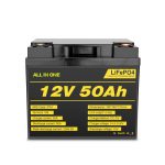 د بریښنا بریښنا سیسټم لپاره 12V 50Ah ریچارج وړ ژور سائیکل Lifepo4 بیټرۍ پیک