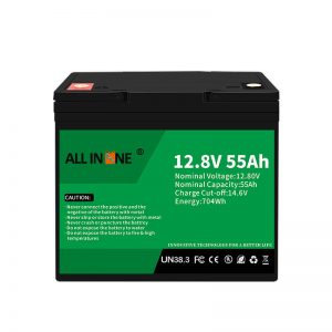 د لیډ اسید بیټرۍ 12V 55Ah لپاره د LiFePO4 بیټرۍ ځای په ځای کول
