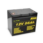 Lifepo4 12v 85ah د ریچارج وړ سولر لیتیم آئن بیټرۍ پیک ژوره سائیکل