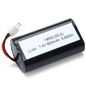 لیتیم بیټرۍ 14500 7.4V 800mAH