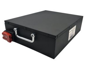 د لږ وزن 24V50Ah لی آئن بیټرۍ د AGV روبوټ لپاره د RS4835 مواصلاتو سره