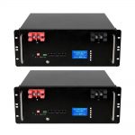 د LifePO4 بیټرۍ 48V 100Ah لیتیم بیټرۍ سولر ذخیره 48v د چارج وړ بیټرۍ کڅوړه