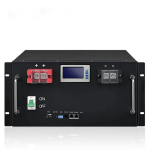 د 6000 سایکل سرور ریک Lifepo4 بیټرۍ 48V 100Ah