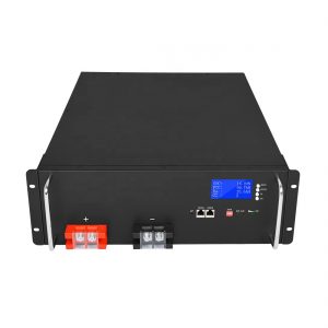 د لمر انرژی ذخیره کولو سیسټمونو لپاره د لوړ انرژي لیتیم آین بیټرۍ 48V 50Ah LiFePO4