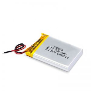 د چین عمده پلور د 3.7V 600Mah 650Mah مینی لی پولیمر لیتیم بیټرۍ د ټای موټر لپاره بسته بندي