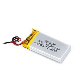 د LiPO د چارج وړ بیټرۍ 7866120 3.7V 10000mAh / 3.7V 20000mAH / 7.4V 10000mAh