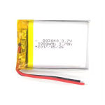د لیپو بیټرۍ 803040 3.7V 1000mAh 083040 د pcm او تار سره