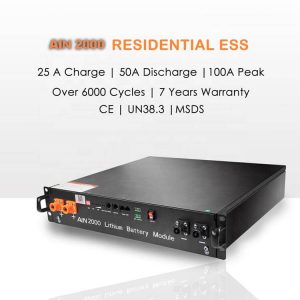 د / په شبکه 48v 10kW انرژي ذخیره لمریز سیستم lifepo4 48v 50Ah 100Ah 200Ah لیتیم بیټرۍ کڅوړه