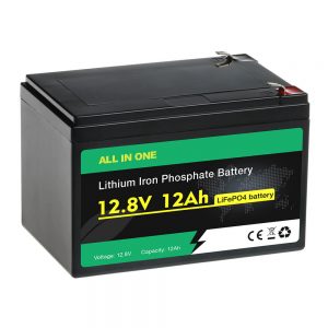 د 12V 12Ah بسته ځای په ځای کولو لیډ اسید بیټرۍ LiFePO4 بیټرۍ