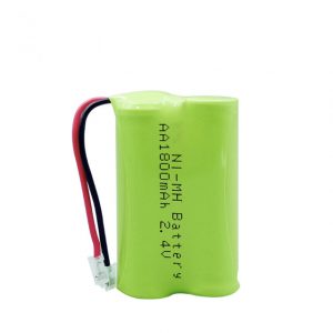 د NiMH چارج وړ بیټرۍ AA1800mAh 2.4V